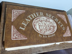 Vintage Leather Secrets By F o  Baird Large Leathercraft Portfolio Pattern Book