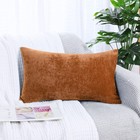 Chenille Throw Pillow Covers  Soft Decorative Cushion Covers Water Repellent    