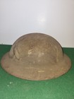 Wwi Ww1 Us M1917 Brodie Doughboy Helmet Heat Stamp Ze Original Chinstrap   Liner