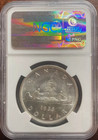 1935 S 1 Silver Dollar George-v Canada Gem-bu Ngc Ms65 Rarity R4 280 68 Low Pop