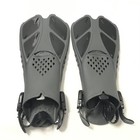 Scuba Diving Fins Silicone Snorkeling Swimming Adult Frog Shoes Flippers S m New