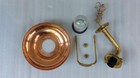 Sconces Wall Lamp Brass Lamp With Copper Shade Electric Lamp Fixtures 