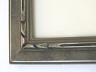 Antique Wood Frame Carved  With Glass  Deco art Nouveau  15 X 12 For 9 5 X 12 5
