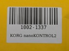 Korg Nanokontrol2 Usb Midi Control Surface Controller Black - Used