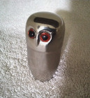 Vintage 1930 s German Owl Cocktail Shaker Companion Shot Glass Set  rare 