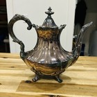 Vintage Reed   Barton Silverplate Victorian  6710 4 Piece Coffee tea Service  