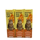 Three Cat Deterrent Spray - For Indoor outdoor  Cat Scratch Deterrent