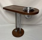 Art Deco Wolfgang Hoffmann For Howell Ashtray Smoke Stand Side Table Machine Age