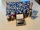 Est  e Lauder 6pc Travel Size Makeup Set And Cosmetic Bag  Full Size Mascara
