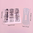 Christmas Clear Stamps And Dies Set For Card Making Winter Snowman Clear Silicon