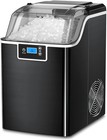 Nugget Ice Maker Countertop Machine Pellet Ice Portable Self-cleaning 44lbs 24h