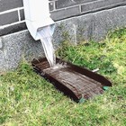 2 Pack Gutter Downspout Extensions  Rain Splash Block drain    