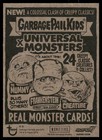 Ardath Bey 2019 Garbage Pail Kids Monsters Topps Card  11b  nm 