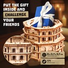 Quest Tower  Puzzle Box - Wooden Escape Room Experience