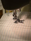 Vtg Sears Kenmore Sewing Machine Model 158-10200 W accessories  See Description