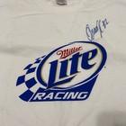 Brad Keselowski Autographed Signed Miller Lite Racing Nascar Shirt Xl Has Flaws