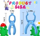 Safety Eye Attachment Tool For Crochet Doll Making Blue