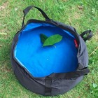 12l Outdoor Foldable Travel Camping Festival Basin Sink Washing Bag Water Pot
