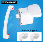 Microwave Door Handle Support Wb06x10943for Ge Jvm3160df2ww Jvm3160df3ww  2pack 