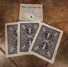 Giant 3 Card Monte Plus Vintage Magic Mentalism Tricks