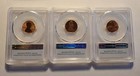 2019-w Pcgs First Strike Flag Label Lincoln Cent 3 Coin Set
