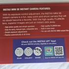 Fujifilm Instax Mini Se Gray Instant Camera Holiday Bundle New