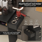 Barber Salon Station For Hair Styling  Wall Mount Beauty Spa Furniture Equipped 