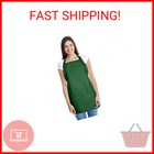 Dalix Apron Commercial Restaurant Home Bib Spun Poly Cotton Kitchen Aprons  3 Po