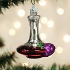 Old World Christmas Blown Glass Ornament For Christmas Tree  Wine Decanter