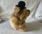 Smoking Bulldog Cigar Gold Collar Plush Vintage 1993 Brooklyn Doll Toy Fly