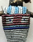 Antique Native American Beaded Umbilical Bull - Steer Amulet Fetish - Rare