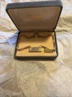 Vintage Foster Genuine Diamond Tie Chain 