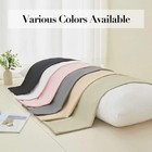 Body Pillow Cover  Ultra Soft Microfiber Long Pillowcase  20x54 Inch Dark Gray