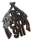 We Dont Call 911 Wall Sign Plaque Western Two Pistols Cowboy Country Decor