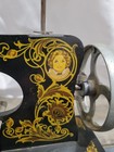 Antique Childs Toy Sewing Machine Metal Hand Painted 1800 s