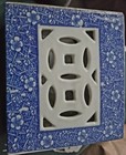 Chinese Porcelain Opium Pillow  Blue White Extremely Rare