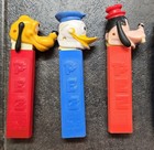 Vintage No Feet Pez Dispenser Disney Lot Of 3 Austria Yugoslavia 2 620 061