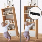 Furniture Anchors   2 Sets   for Baby Proofing Removable Anti Tip White