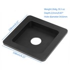 Recessed Lens Board For Toyo View Camera 158x158mm 22mm  0 Hole 34 6mm