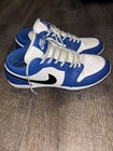 Nike Air Jordan 1 Retro Low Mcs Baseball Cleats Size 11  Blue white  Cj8524-411