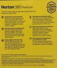 Norton 360 Premium - 10 Devices - 1 Year Pre-paid With Cloud Backup - Sealed Box