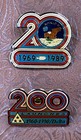 Vtg Nasa Enamel Pins   2 Space Theme Magnets  lot Of 7  1980   s columbia  Apollo