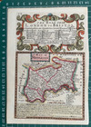 1720 Antique Map  Middlesex By  Owen   Bowen
