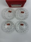 Vintage Gorham Althea C187 4  Full Lead Crystal Coasters Set Of 4 West Germany