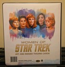 Women Of Star Trek Art And Images Trading Cards Album Binder W  Promo Card