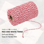 Tenn Well Red And White Twine  656 Feet 200m 200meters 656feet 