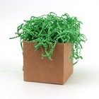 Green Crinkle Paper Filler For Gift Basket Shred Packing Papers Easter Grass