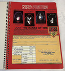 Kiss  ace  Notebook Original 1978 Aucoin Red Order Form Spaceman Unused Exc Rare