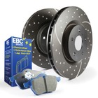 Ebc Brakes S6kf1270 For S6 Kits Bluestuff Pads And Gd Rotors