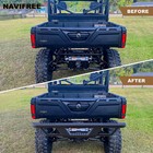 Navifree Can-am Defender Rear Bumper Fit For 2016-2025 Tubular Carbon Steel